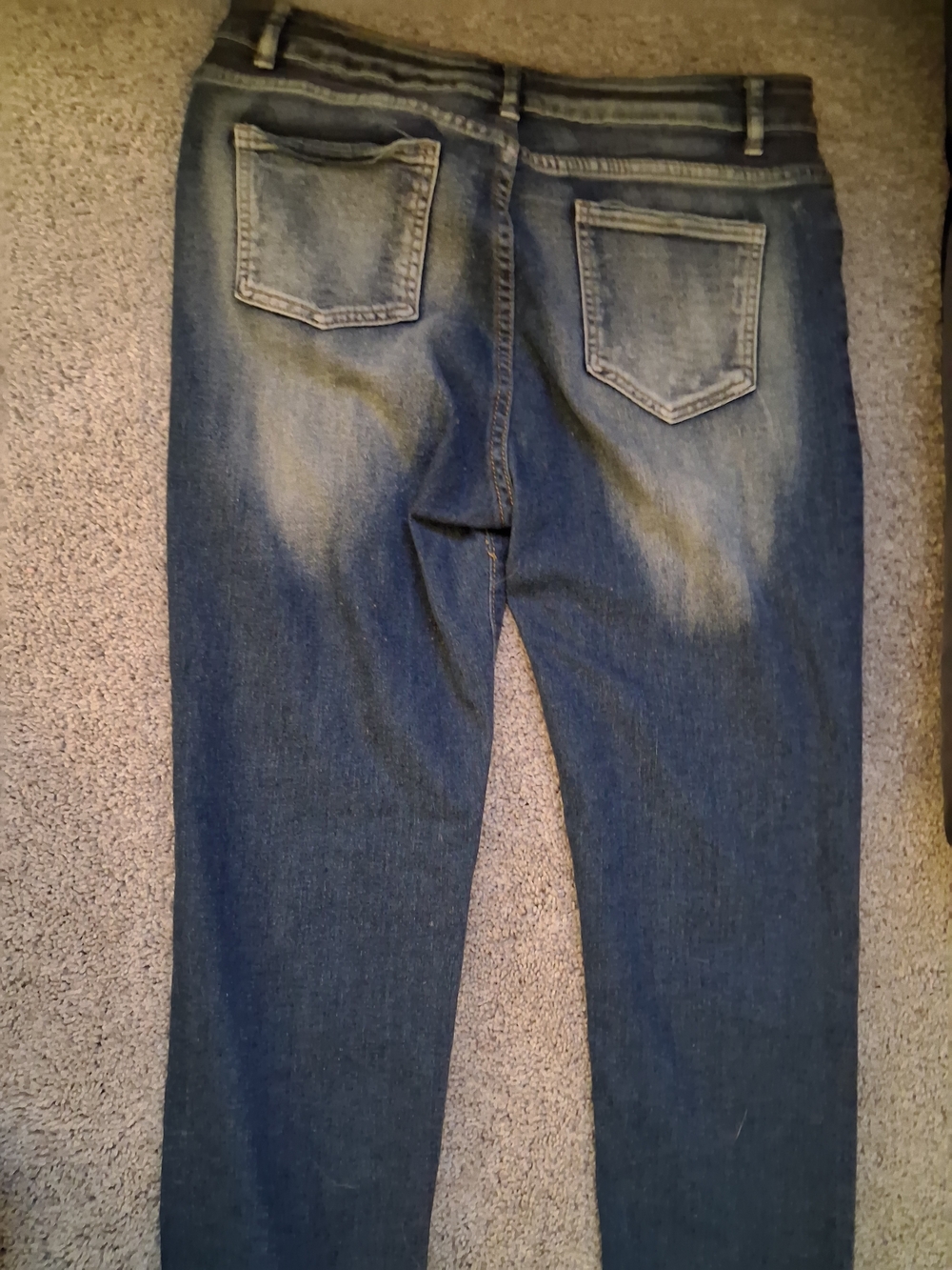 Classic Blue Denim Jeans - Comfortable Everyday Fit